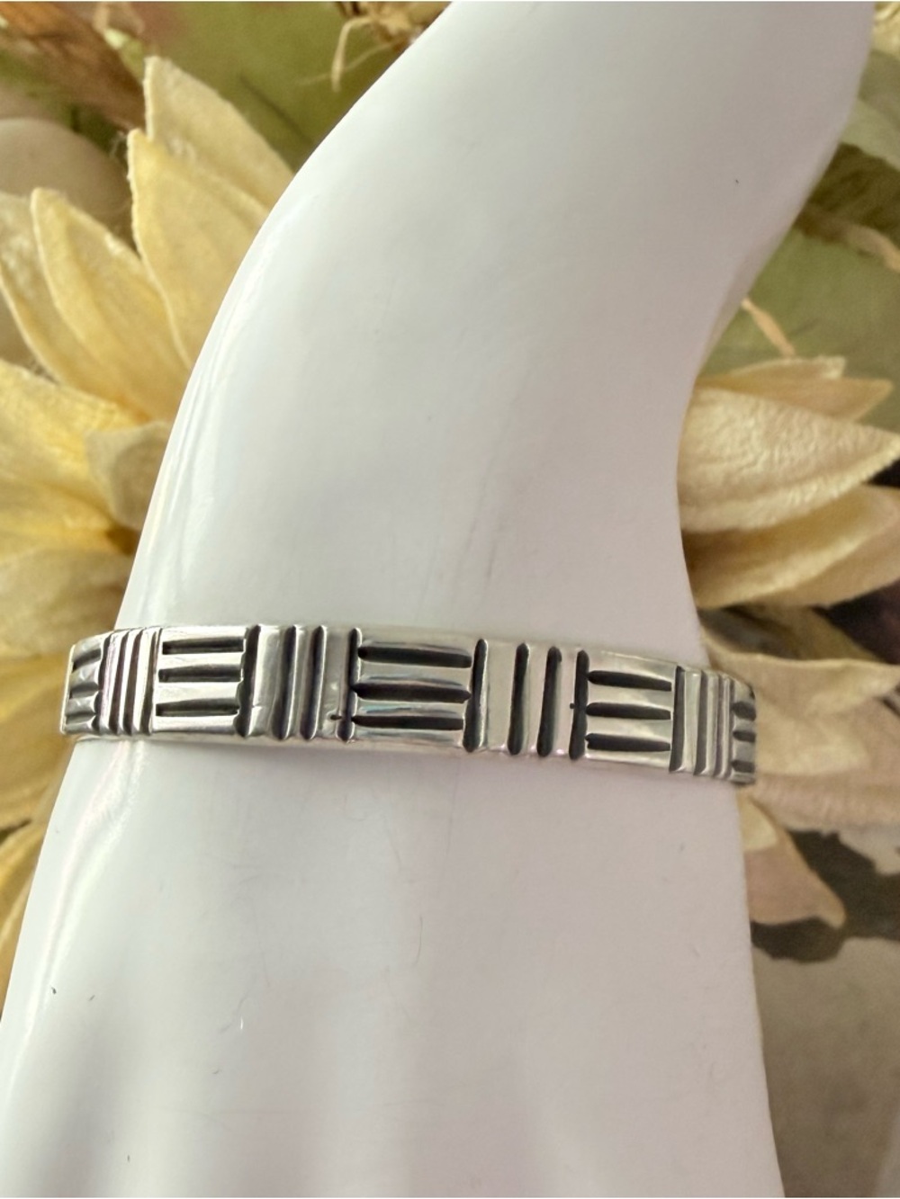 Mexico 925 Sterling Silver Cuff Bracelet